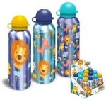 341837 Παγούρι αλουμινίου `Into the Jungle` 500ml κοκτέηλ (ΣΕΤ 3 ΤΕΜΑΧΙΩΝ)