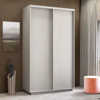 342595 Ντουλάπα Diamont Λευκό 140x60x220cm