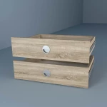 357999 Συρταριέρα ΝτουλάπαΣ Σονόμα 60x60cm