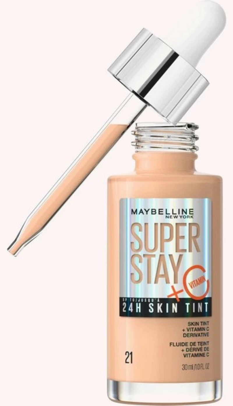 Maybelline Superstay Vitamin C 24h Skin Tint Foundation 30ml - 21
