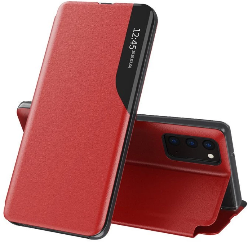 Smart View Case for Samsung Galaxy S22 Plus red