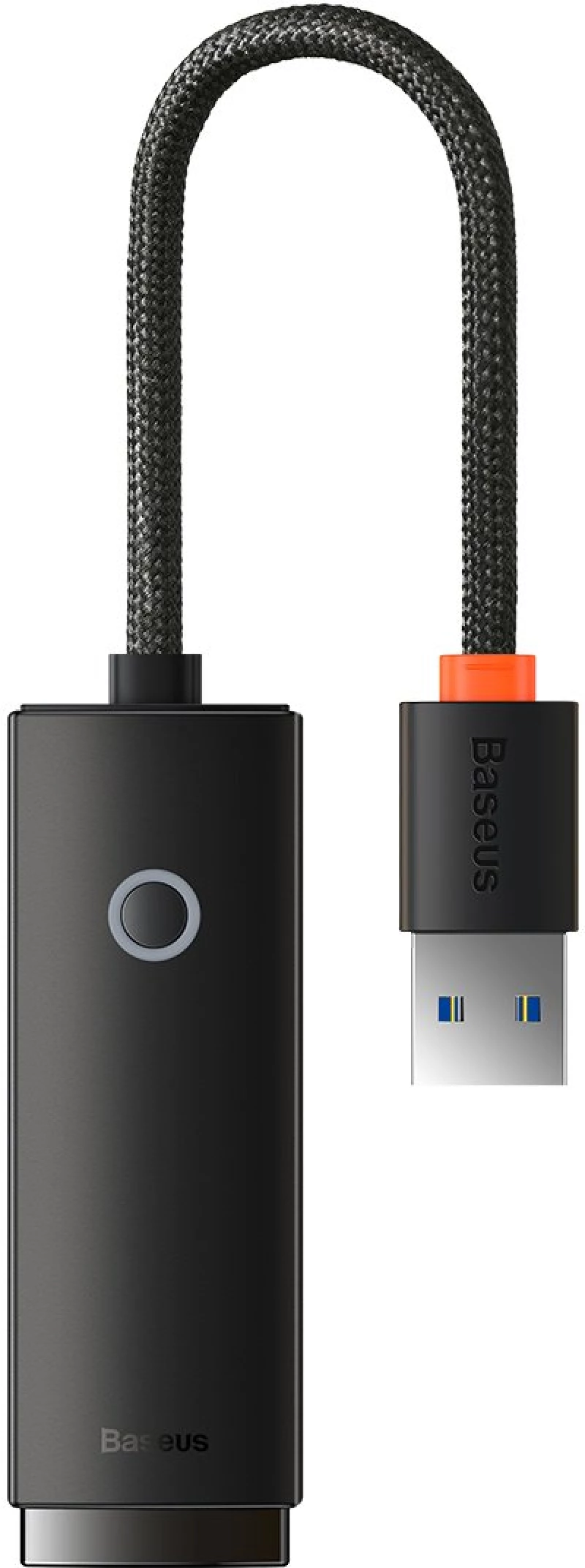 Baseus Adapter Lite Series - USB to RJ45 - 1000 Mbps (WKQX000101) black