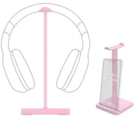 ARMAGGEDDON GAMING HEADPHONE STAND PINK