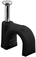 GOOBAY ρόκα στήριξης καλωδίων 64681, 8mm, μαύρο, 100τμχ