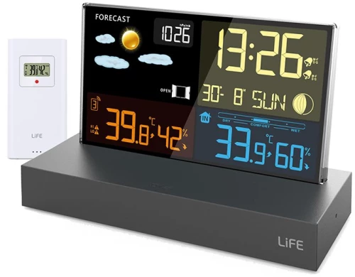LIFE SUBTROPICAL THERMOMETER WITH HYGROMETER