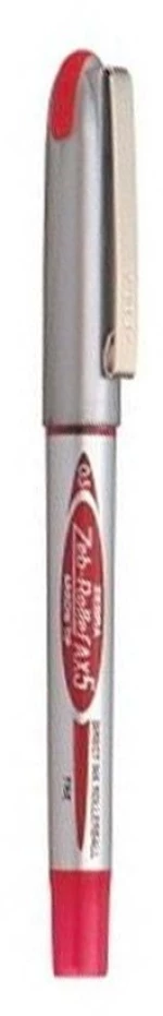 Zebra AX5 Zebroller Silver RollerPen 0,5mm Red (ZB-15983Z) (ZEBZB-15983Z)