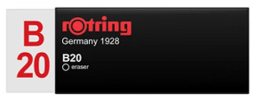 Γόμα λευκή Rotring Β20