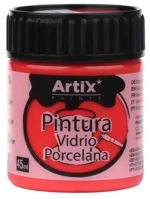 Χρώμα γυαλιού Artix 45ml Red