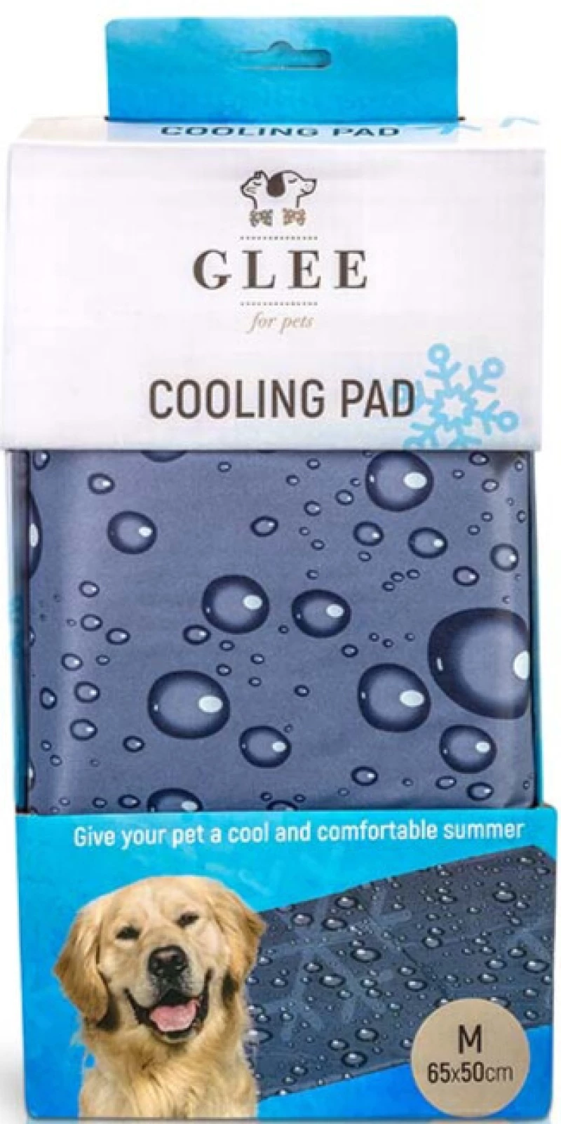 Δροσιστικό Στρωματάκι Σκύλου και Γάτας Glee Cooling Pad Grey 65x50cm