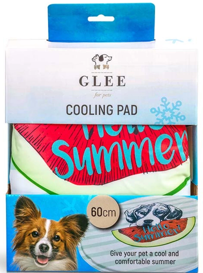 Δροσιστικό Στρωματάκι Σκύλου και Γάτας Glee Cooling Pad Round Hello Summer 60cm