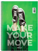 Τετράδιο Σπιράλ Α4 Salko Paper Make Your Move 3Θ.90Φ (Διάφορα Σχέδια)