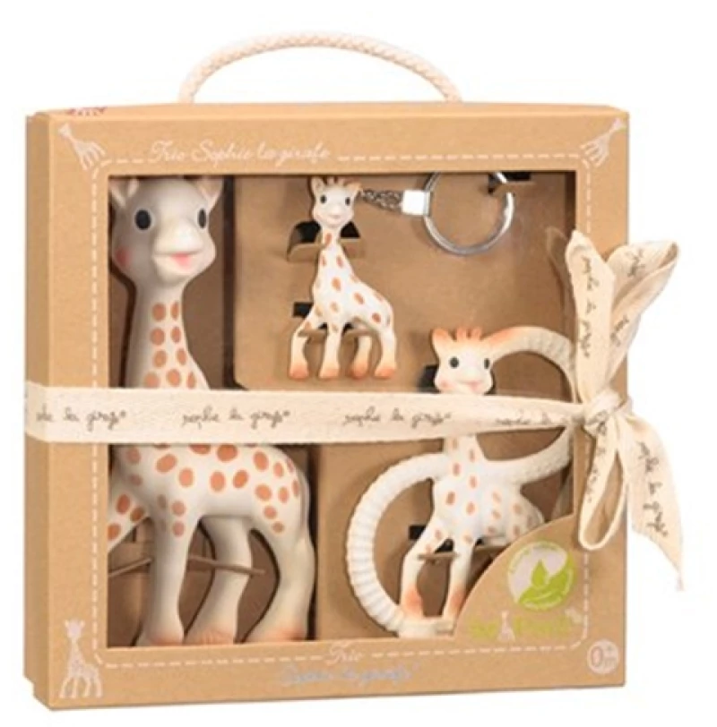 Sophie La Girafe So pure , Σετ για δώρο με την Σόφι - Trio
