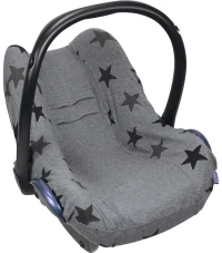 Dooky Κάλυμμα για κάθισμα αυτοκινήτου (αυγό) 0+ Grey Stars DK-126816