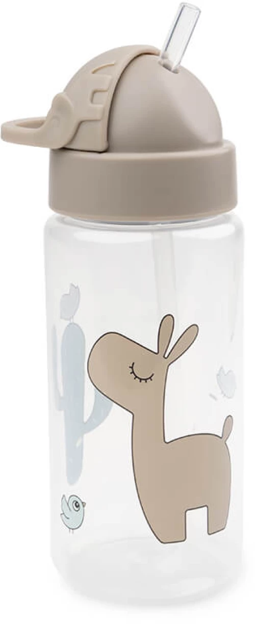 Done By Deer Ποτήρι με καλαμάκι Lalee Sand 350ml BR76443