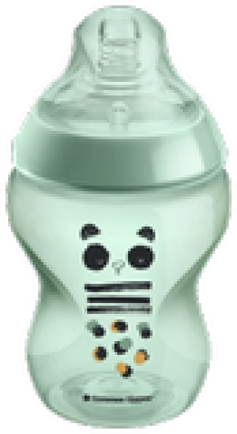 Tommee Tippee Μπιμπερό Closer to nature μικρής ροής 260ml Πράσινο 0m+ 42250105
