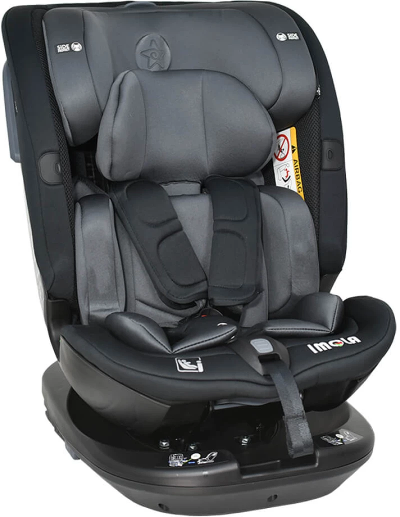 Bebe stars Κάθισμα Αυτοκινήτου Imola Isofix i-Size 360° Black 923-188