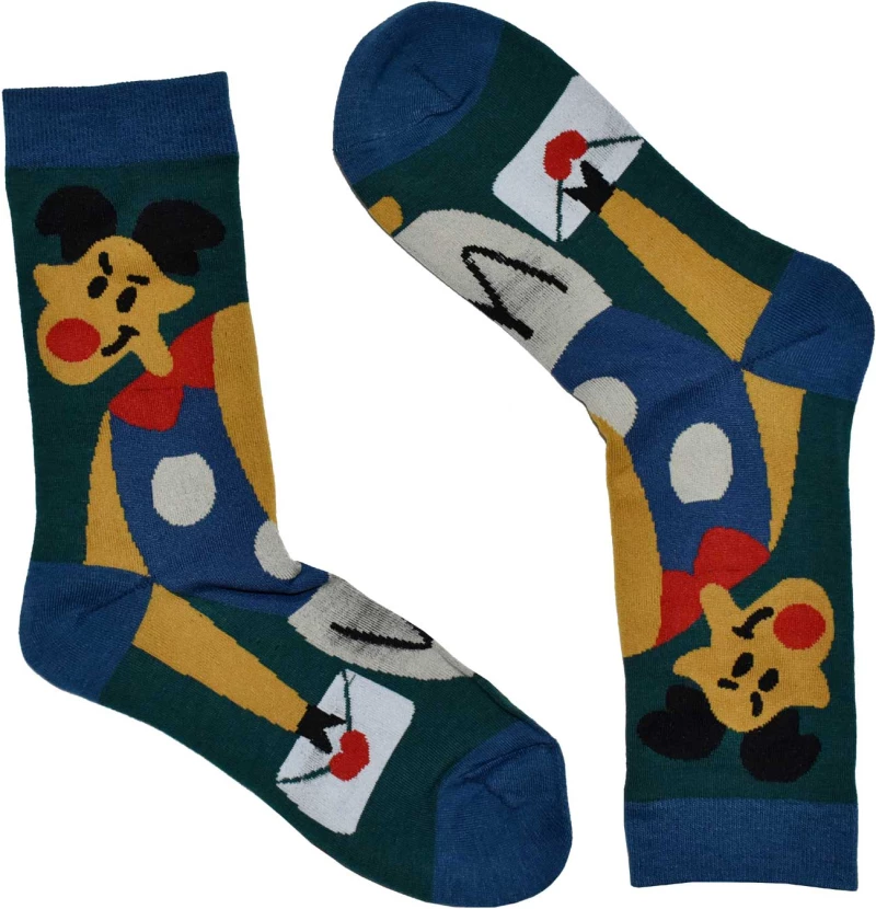 Κάλτσα Casual Γυναικεία με Trendy Σχέδιο X'mas!