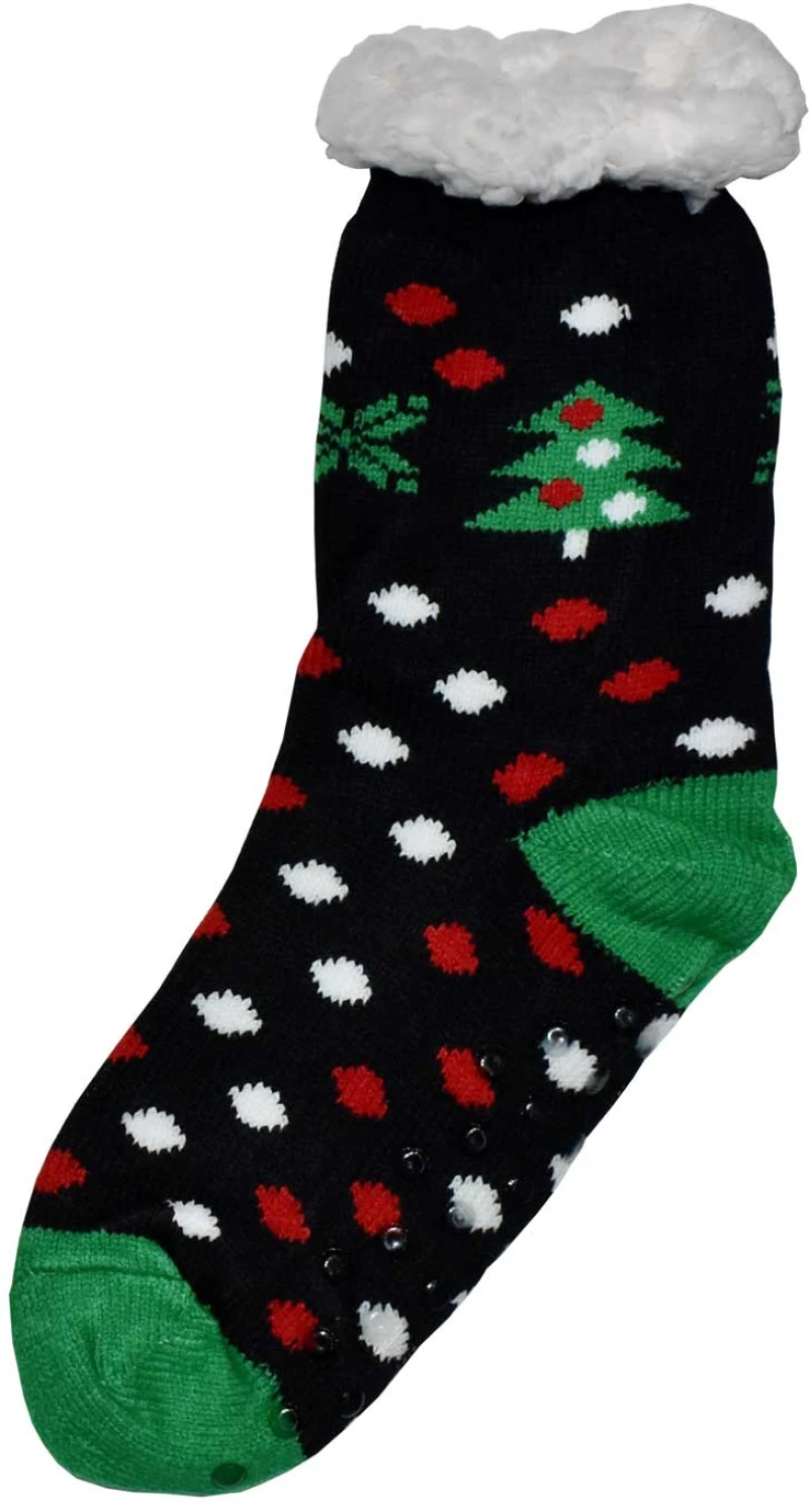 Καλτσοπαντόφλα Γυναικεία με Trendy Σχέδιο X'mas!