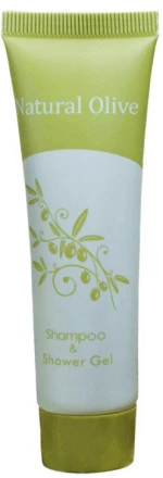 Σαμπουάν & Αφρόλουτρο Natural Olive Σε Σωληνάριο 30ml 125τμχ