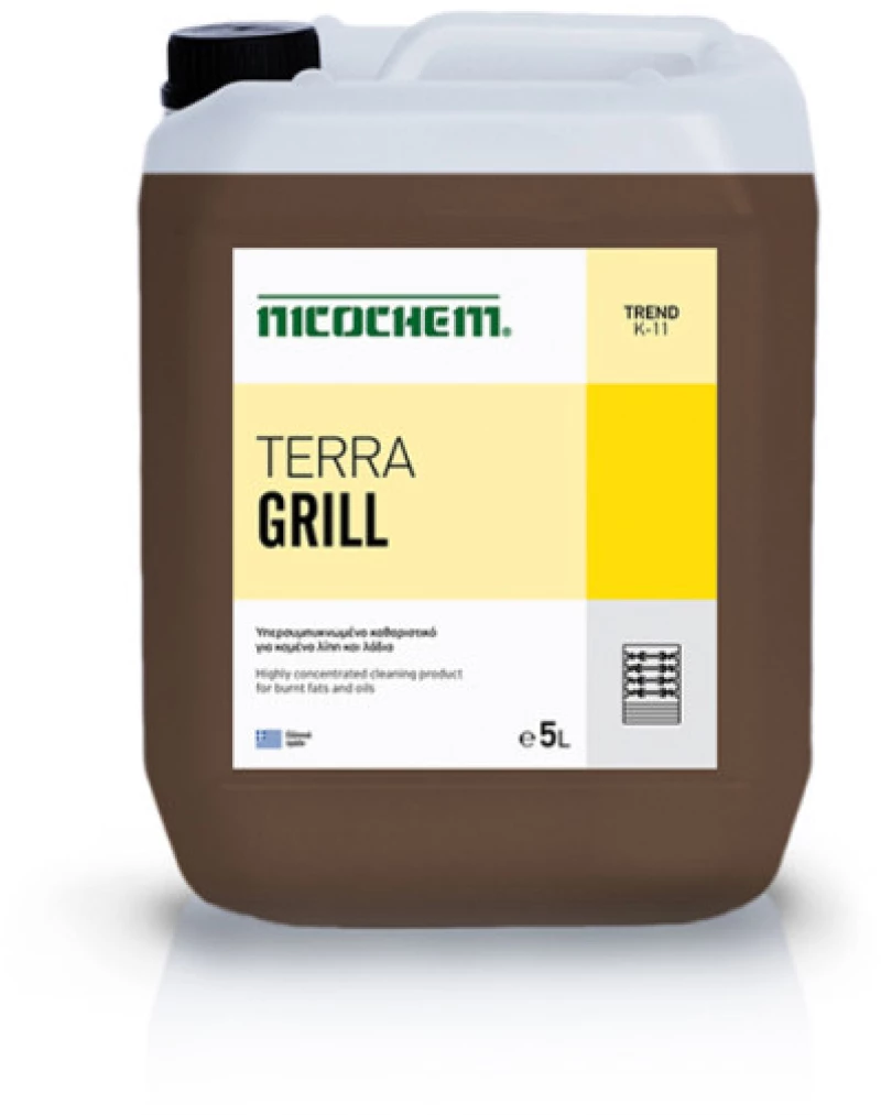 Nicochem K-11 Trend Terra Grill Καθαριστικό Χώρων Κουζίνας 5 λτρ.