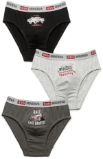 Minervakia Παιδικά Slip Αγόρι 3 Τεμαχίων SS/22 96-42206-062 - Minerva