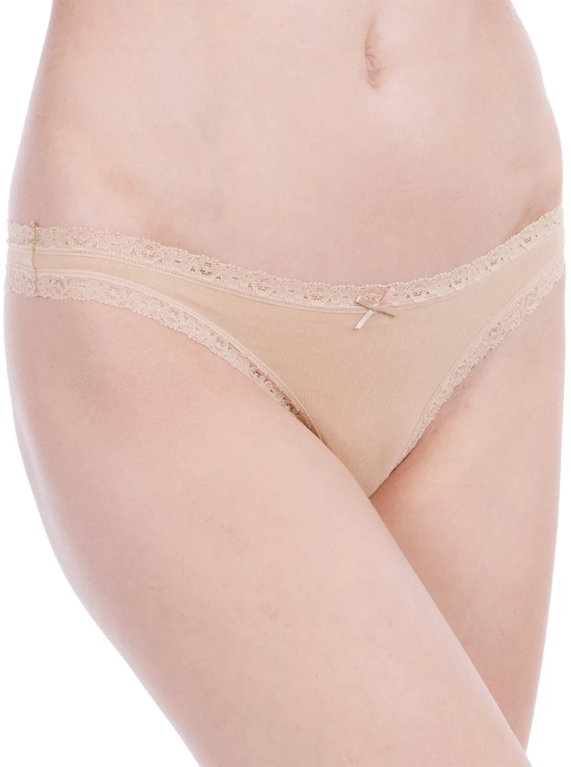 Mei Γυναικείο Slip String Με Δαντέλα SS/22 1210-487 - Mei