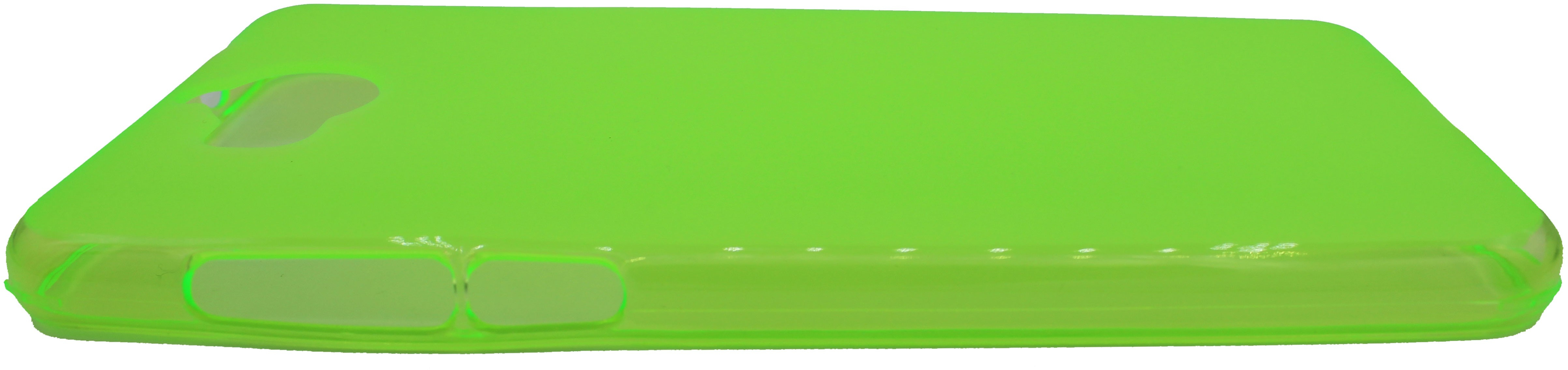 Θήκη πλαστική διαφανή με mat πλάτη για Huawei Y5/Y6 2017 - πράσινο