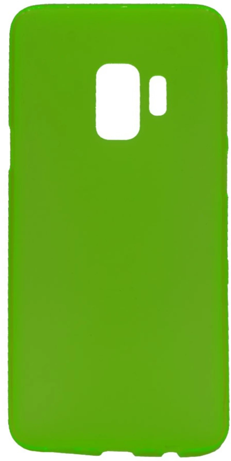 Θήκη TPU διάφανη με mat πλάτη για Samsung S9 - πράσινο