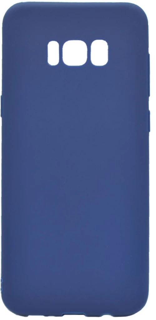 Θήκη σιλικόνης TPU Ultra Slim 0.3mm soft mat για Samsung S8 Plus - σκούρο μπλε