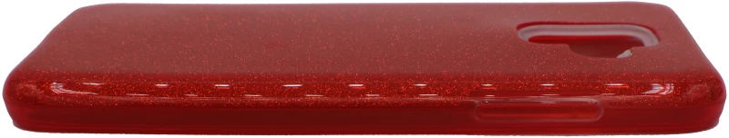Θήκη TPU με αποσπώμενο Glitter για Samsung A6 2018 - κόκκινο