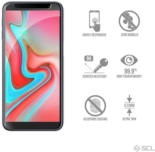 Tempered Glass - 9H - για Samsung J4 Plus / J6 Plus