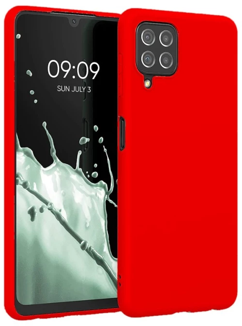 Θήκη σιλικόνης TPU Ultra Slim 0.3mm soft mat για Samsung Galaxy A22 4G - Κόκκινο