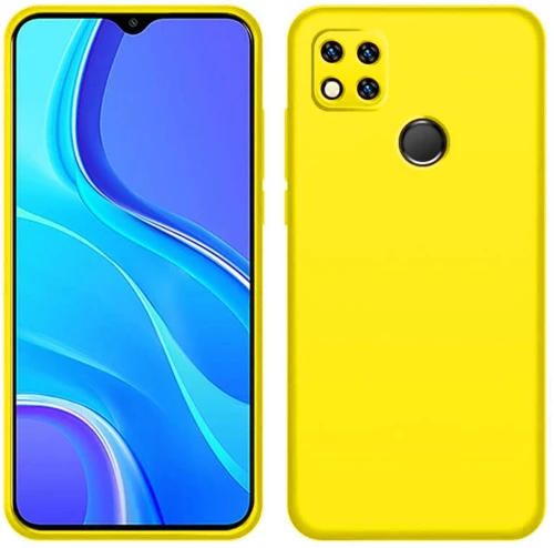Θήκη σιλικόνης TPU Ultra Slim 0.3mm soft mat για Xiaomi Redmi 9C - Κίτρινο