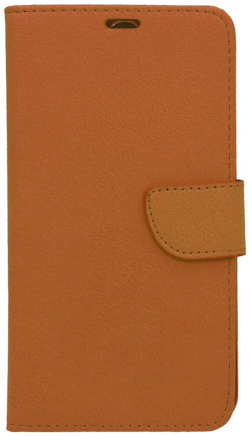Θήκη flip με υποδοχή καρτών και δυνατότητα STAND για Samsung A03s - Καφέ