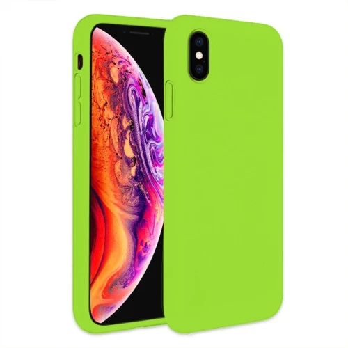 Θήκη Silky And Soft για iPhone X/XS - Πράσινο