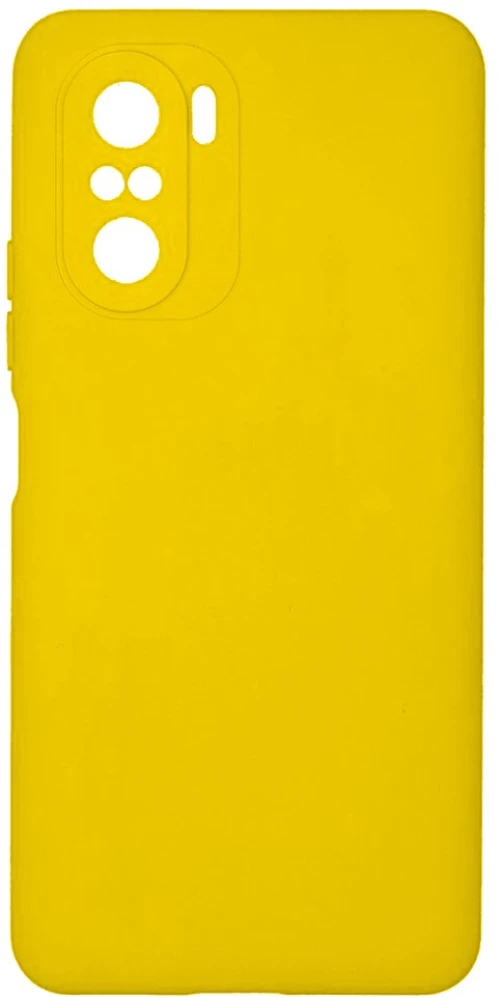 Θήκη σιλικόνης TPU Ultra Slim 0.3mm soft mat για Xiaomi Poco F3 / Mi 11i - Κίτρινο