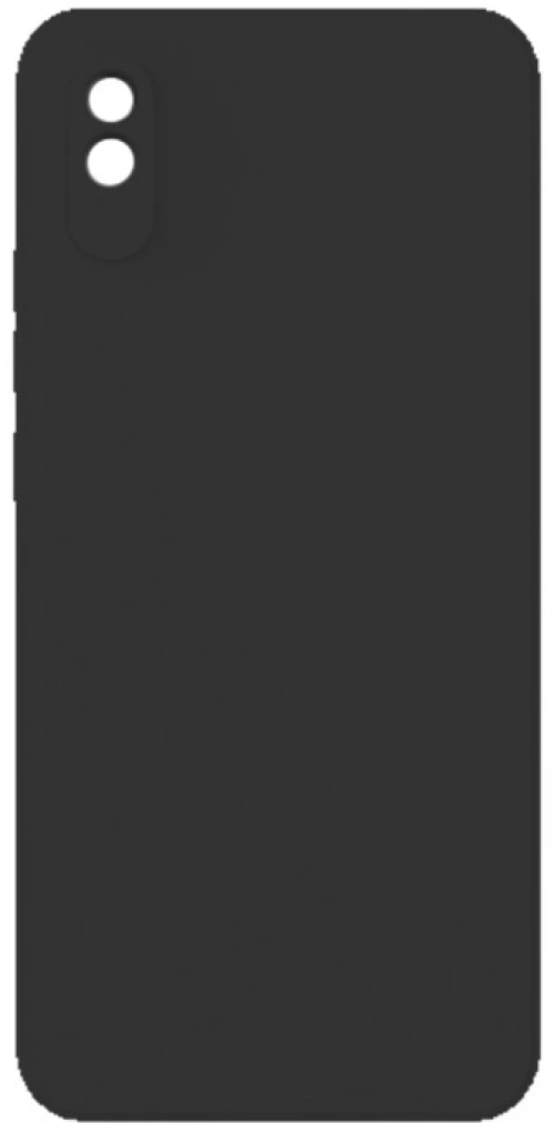 Θήκη σιλικόνης TPU Ultra Slim 0.3mm soft mat για Redmi 9A - Μαύρο