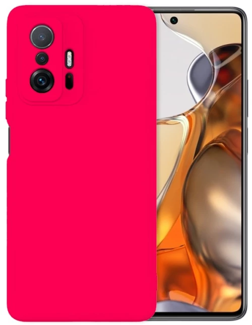 Θήκη Silky And Soft για Xiaomi 11T / 11T Pro - Φούξια