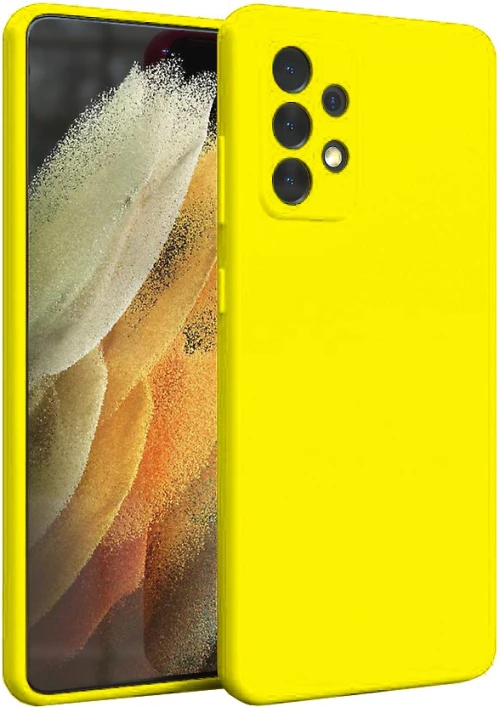 Θήκη Silky And Soft για Samsung Galaxy A53 5G - Κίτρινο