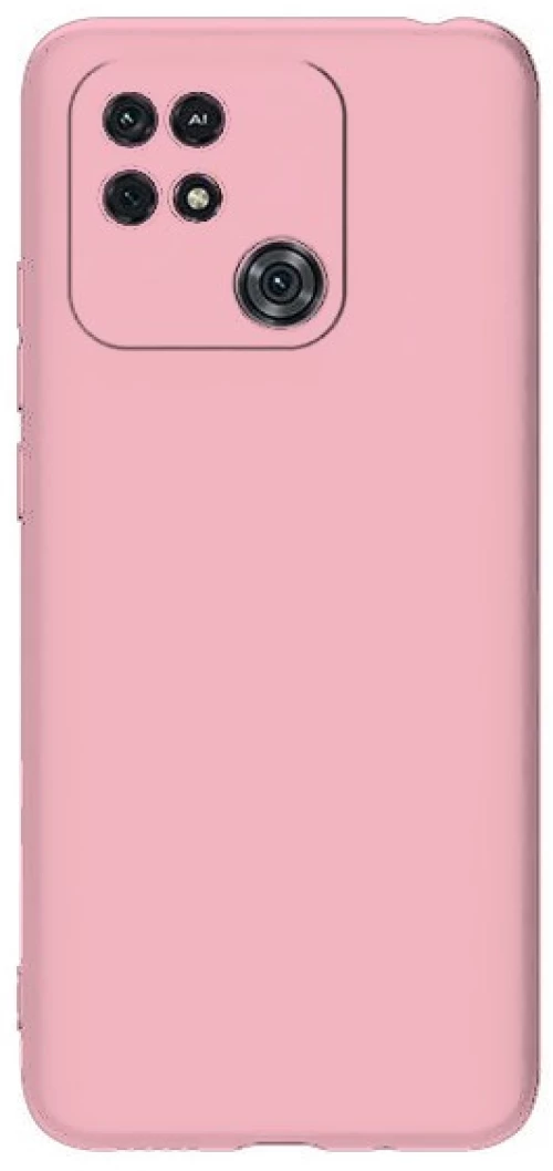 Θήκη σιλικόνης TPU Ultra Slim 0.3mm soft mat για Xiaomi Redmi 10C - Ροζ