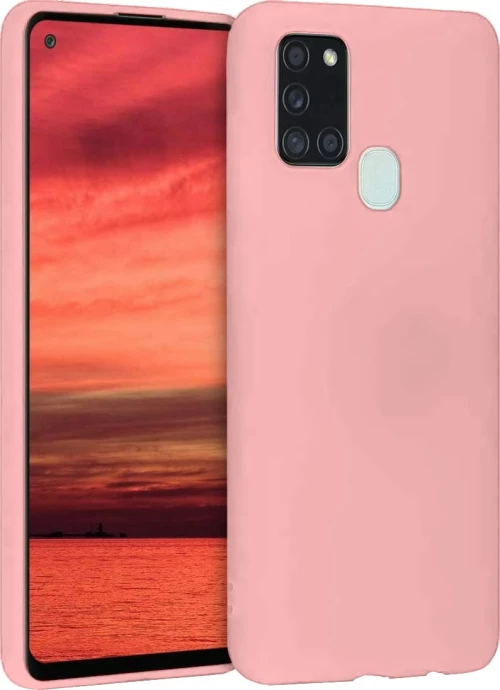 Θήκη Silky And Soft για Samsung A21s - Σομόν