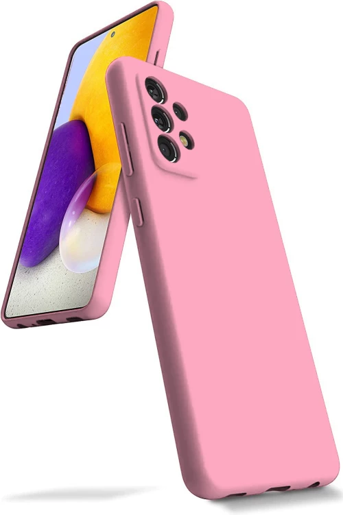 Θήκη Silky And Soft για Samsung A72 - Σομόν