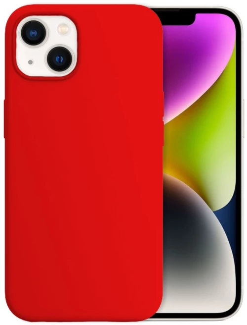 Θήκη Silky And Soft για Apple iPhone 14 Plus - Κόκκινο