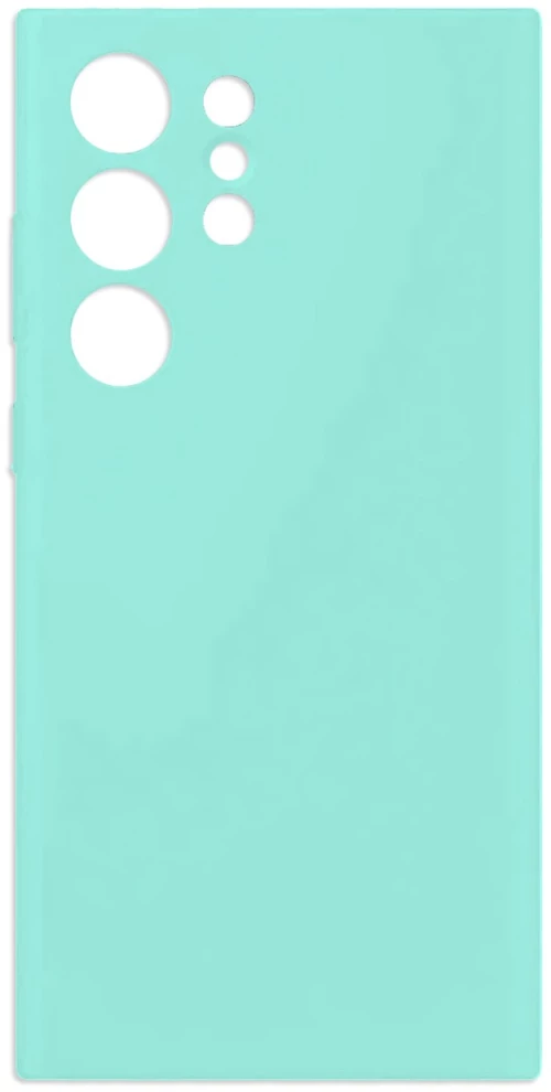 Θήκη σιλικόνης TPU Ultra Slim 0.3mm soft mat για Samsung Galaxy S23 Ultra - Τιρκουάζ