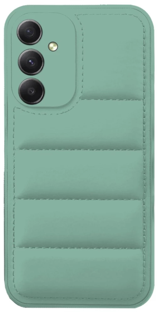 Θήκη Puffer για Samsung Galaxy A34 5G - Πράσινο