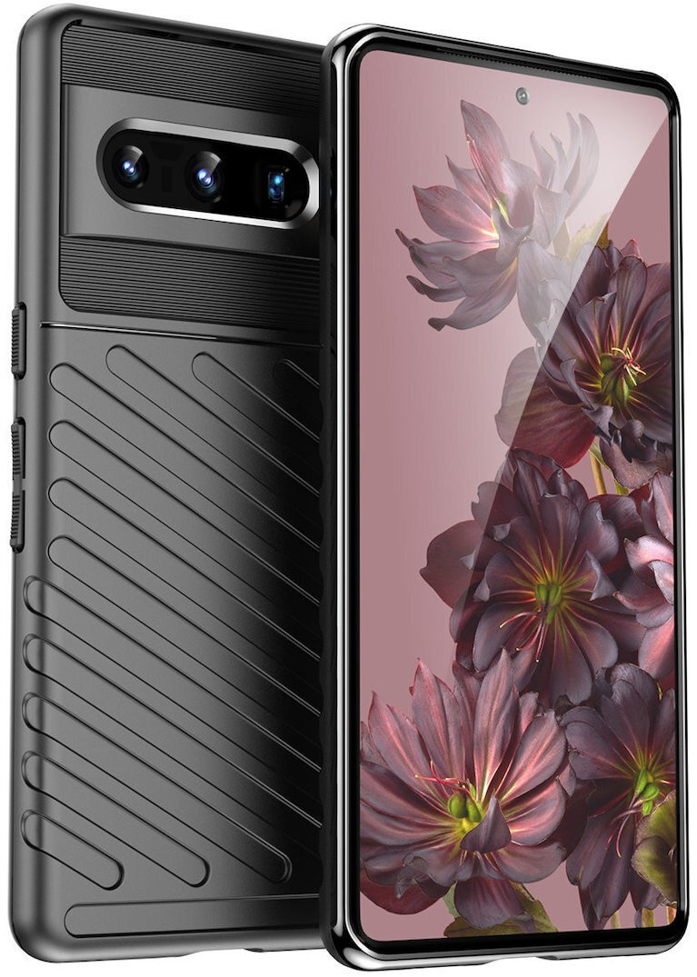 Θήκη Thunder Tough Rugged για Google Pixel 7 Pro - Μαύρο