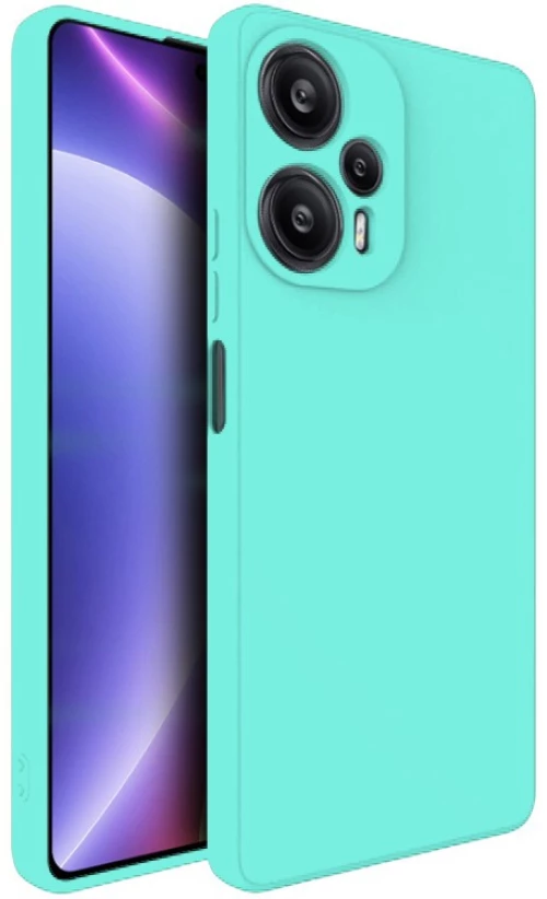 Θήκη Silky And Soft για Xiaomi Poco F5 - Τιρκουάζ