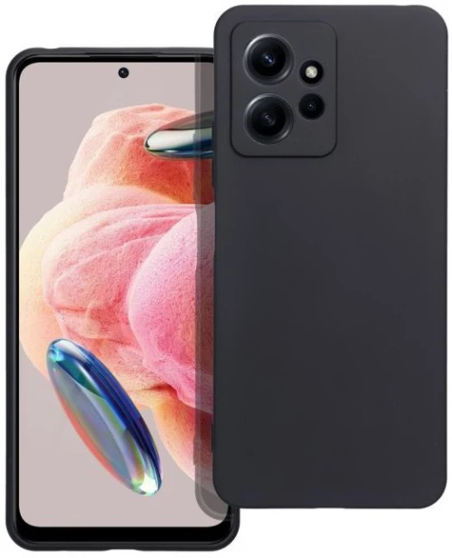 Θήκη σιλικόνης TPU Ultra Slim 0.3mm soft mat για Xiaomi Redmi 12 - Μαύρο