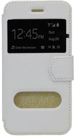 Θήκη flip με Call Display,δυνατότητα απάντησης και STAND για Samsung A3 2016 - λευκό