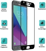 3D Tempered Glass Full Cover & Full Glue  για Samsung J7 2017 - μαύρο